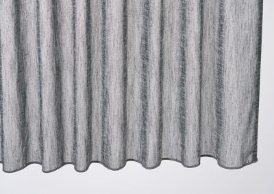 Curtains ~ Exclusive Shutters & Blinds ~ Castaway Basalt Double Pleat - Hem